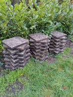 42 grindtegels 50x50, Ophalen, Gebruikt, Overige typen, 10 m² of meer