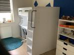 Hoogslaper met bureau, Huis en Inrichting, Slaapkamer | Stapelbedden en Hoogslapers, Ophalen, Gebruikt, Eenpersoons, 160 tot 180 cm