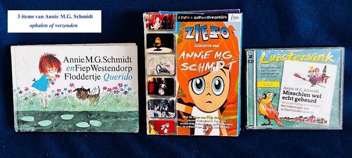 3 items van Annie M.G. Schmidt € 15 (of  € 6 per stuk), Boeken, Kinderboeken | Jeugd | onder 10 jaar, Gelezen, Fictie algemeen