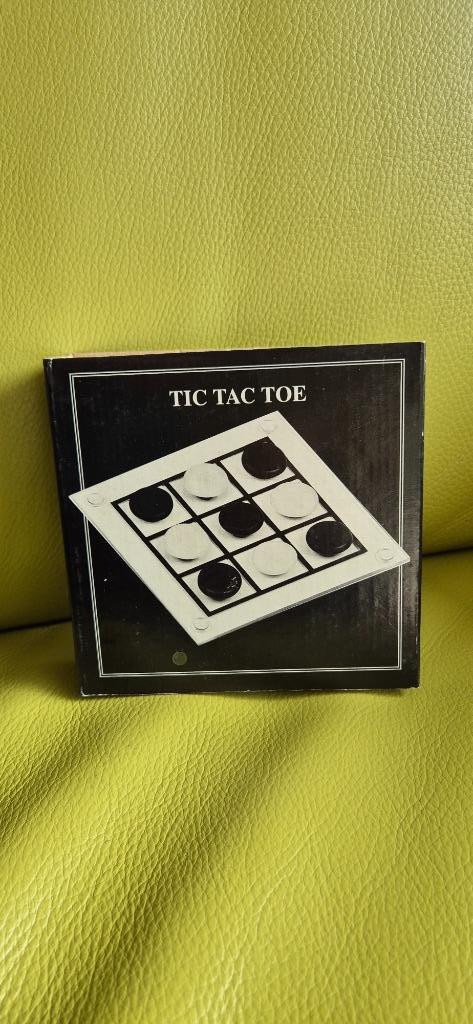 Gezelschapsspel tic tac toe, boter kaas en eieren, modern, Hobby en Vrije tijd, Gezelschapsspellen | Bordspellen, Nieuw, Een of twee spelers