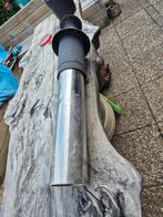 Kachelpijp Gasveer - Nieuwstaat, Ophalen, 30 tot 80 cm, Gebruikt, Kachel