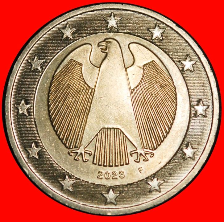 Ⰿ NON-PHALLIC TYPE (2008-2025): GERMANY 2 EUROS 2023F BADEN, Postzegels en Munten, Munten | Europa | Euromunten, Losse munt, 2 euro
