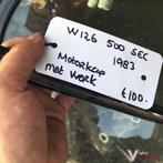 Mercedes W126 SEC 1983  Motorkap