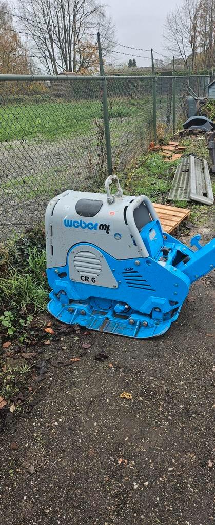 Weber CR 6 Trilplaat, Zakelijke goederen, Machines en Bouw | Industrie en Techniek, Ophalen of Verzenden