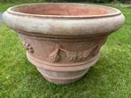 Extreem Exclusieve Impruneta Ugo Poggi Terracotta Bloempot, Ophalen, Gebruikt, 40 cm of meer, Rond