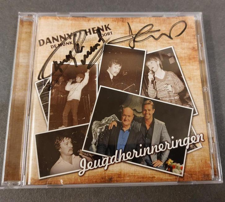 Danny de Munk CD met HANDTEKENINGEN GESIGNEERD Henk Poort, Cd's en Dvd's, Cd's | Nederlandstalig, Zo goed als nieuw, Levenslied of Smartlap