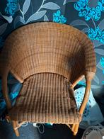 Rieten stoel, Ophalen of Verzenden, Zo goed als nieuw, Bruin, Eén