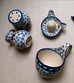 Bunzlau servies kat poes motief Nieuw, nooit gebruikt., Keramiek, Overige typen, Nieuw, Ophalen of Verzenden