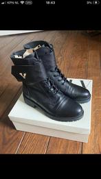 Niewe Zwarte Leren JoshV, Josh V Boots, laarsjes in 38, Kleding | Dames, Zwart, Lage of Enkellaarzen, Nieuw, Ophalen of Verzenden