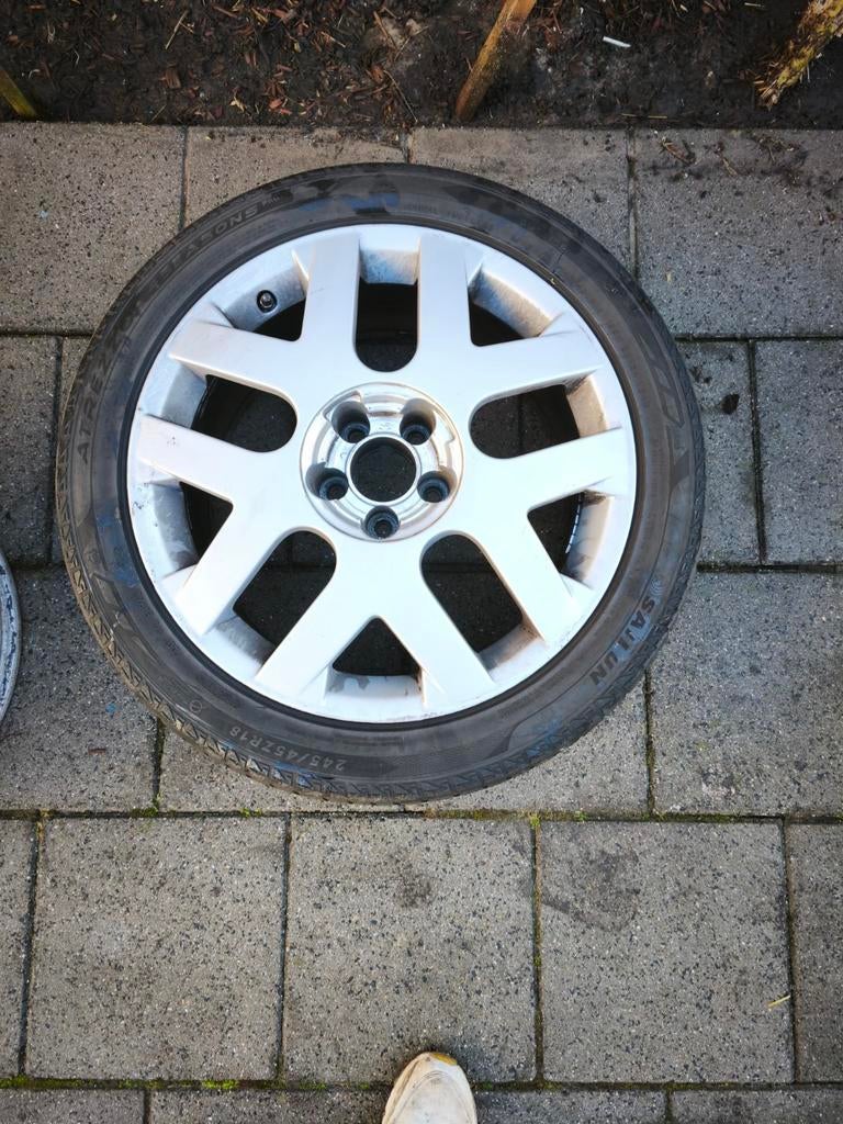 Citroen c5/c6 velgen 2x tekoop 18 inch, Ophalen of Verzenden