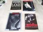 4x boek over muziekband metallica, Ophalen of Verzenden, Gebruikt