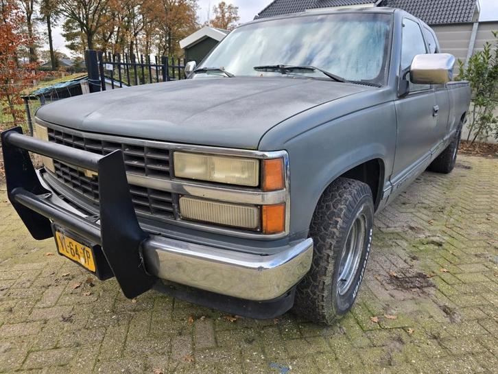 Chevrolet Pick-up 1500 EXT CAB AUT 1991, Auto's, Bestelauto's, Particulier, Airconditioning, Radio, Trekhaak, USB, Chevrolet, LPG