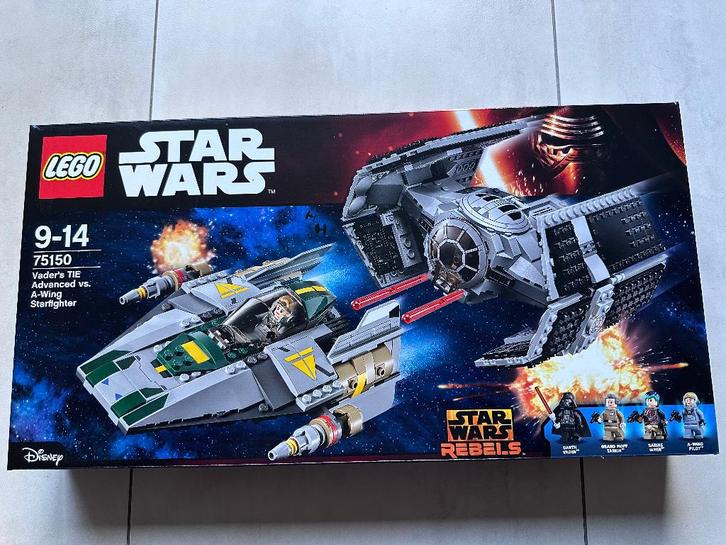 Lego 75150 Vader's TIE Advanced vs. A-Wing Starfighter nieuw, Kinderen en Baby's, Speelgoed | Duplo en Lego, Nieuw, Lego, Complete set