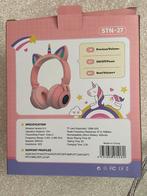 Roze Unicorn Draadloze Koptelefoon - Nieuw in Doos!, Overige merken, Nieuw, Ophalen of Verzenden, Over oor (circumaural)
