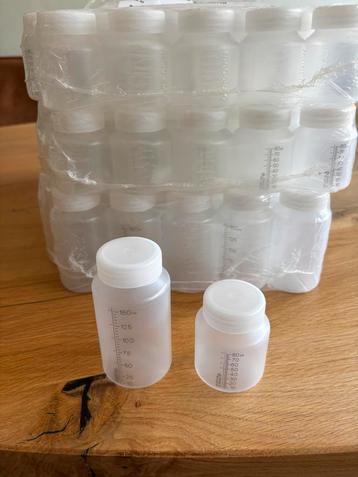 63 Medela flesjes 80ml, 34 flesjes 150 ml & 21 flesjes 250ml beschikbaar voor biedingen