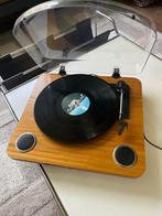 Platenspeler hout, Zo goed als nieuw, Automatisch, Platenspeler, Ophalen