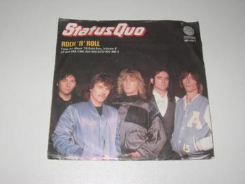 SINGLE : STATUSQUO -  Rock 'n roll / No contract beschikbaar voor biedingen