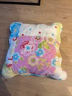 Leuk patchwork kussen, Ophalen of Verzenden, Zo goed als nieuw, Overige kleuren, Vierkant