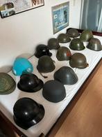 Te koop : helmen verzameling, Verzamelen, Militaria | Algemeen, Ophalen of Verzenden, Landmacht, Overige gebieden, Helm of Baret