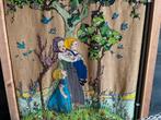 Te koop geborduurd wand kleed, Antiek en Kunst, Ophalen