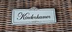 Tekstbord kinderkamer, Ophalen