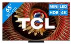 TCL 65" QD Mini-led C81K 4K (2025), 1 week oud, QLED, 120 Hz, Zo goed als nieuw, 100 cm of meer