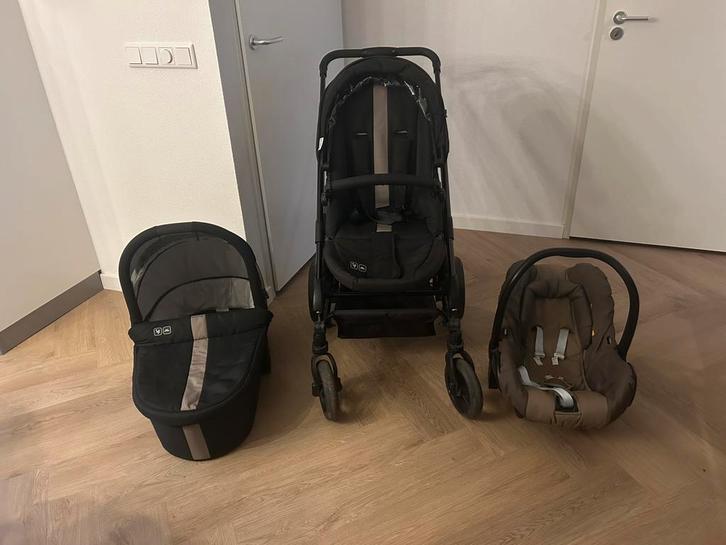 Kinderwagen 3-1 abc design, Kinderen en Baby's, Kinderwagens en Combinaties, Gebruikt, Kinderwagen, Overige merken, Met autostoeltje