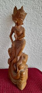 Balinese Art de Godin DEWI RATI 25 cm, Antiek en Kunst, Kunst | Beelden en Houtsnijwerken, Verzenden