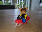Legoset 324 Fabuland Wasbeer met scooter, Ophalen, Gebruikt, Lego