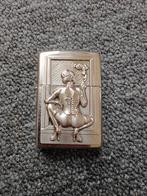 Zippo Aansteker met Erotisch Motief, Ophalen of Verzenden, Gebruikt, Aansteker