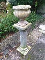 Zuil met bloempot, Tuin en Terras, Bloembakken en Plantenbakken, Ophalen, Rond