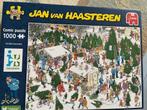 Jan van Haasteren puzzel 1000 stuks Kerstbomenmarkt, Ophalen, 500 t/m 1500 stukjes, Zo goed als nieuw, Legpuzzel