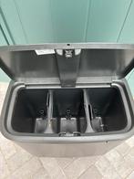 Brabantia Prullenbak - Zwart, Met pedaal, 50 tot 75 cm, Ophalen of Verzenden, Zo goed als nieuw