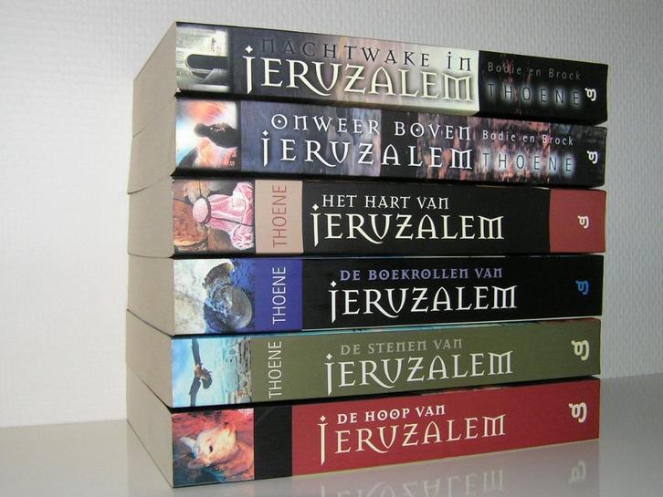 Bodie en Brock Thoene - De erfenis van Sion (complete serie), Boeken, Romans, Zo goed als nieuw, Ophalen of Verzenden