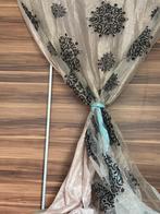 Gordijnen, Huis en Inrichting, Stoffering | Gordijnen en Lamellen, Overige kleuren, 200 cm of meer, Ophalen of Verzenden, Zo goed als nieuw