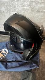 MT-Helmets systeemhelm matt zwart met zonnevizier L/XL, Overige merken, Systeemhelm, XL, Ophalen of Verzenden