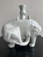chinees blanc de chine porselein Olifant beeld 26 cm H, Antiek en Kunst, Kunst | Niet-Westerse kunst, Ophalen of Verzenden