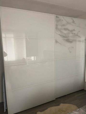 Ikea Pax Schuifdeuren Melkglas (2x 1,26m) - afbeelding 8