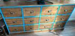 Vintage apothekerskast met blauwe accenten!, Ophalen