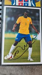 10x15cm foto originele handtekening Naldo Brazilië, Ophalen of Verzenden, Zo goed als nieuw, Buitenlandse clubs, Spelerskaart