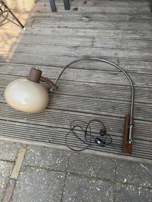 Dijkstra Boog Wandlamp | Space Age, Huis en Inrichting, Lampen | Wandlampen, Ophalen