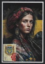 U42) postkaart UKRAINE, Verzenden, Gestempeld