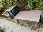4 stuks salon/bijzettafel, Huis en Inrichting, Tafels | Salontafels, Ophalen, 50 tot 100 cm, Rond, Zo goed als nieuw
