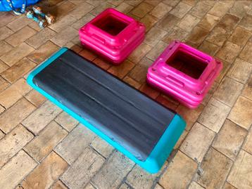 THE STEP - ORIGINAL AEROBIC TRAINING STEP 3 STUKS/24 RISERS beschikbaar voor biedingen