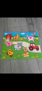 Houten puzzel (3 stuks), Ophalen of Verzenden, Minder dan 10 stukjes, Zo goed als nieuw, 6 maanden tot 2 jaar