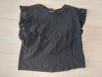 Bershka - Zwart mouwloos shirtje - Maat S, Ophalen of Verzenden, Bershka, Meisje, Shirt of Longsleeve