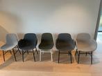 Normann Copenhagen Form armstoel/stoel kuip met design stof, Ophalen, Zo goed als nieuw, Grijs, Stof