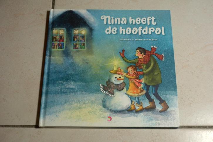 Nina heeft de hoofdrol / Erik Idema, Boeken, Kinderboeken | Kleuters, Zo goed als nieuw, Fictie algemeen, Jongen of Meisje, Voorleesboek