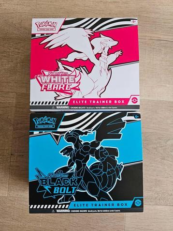 Pokemon White Flare & Black Bolt Elite Trainer Box [LEEG] beschikbaar voor biedingen
