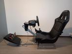 Playseat Revolution + Logitech G27 racing wheel, Ophalen of Verzenden, Playseat of Racestoel, Zo goed als nieuw